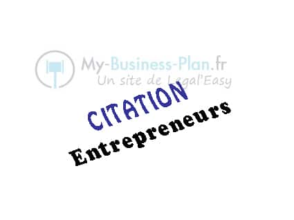 Citations entrepreneurs
